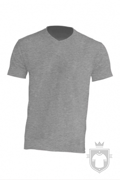 Camisetas JHK Urban V color Grey Melange :: Ref: GM Camisetas JHK Urban V color Grey Melange :: Ref: GM
