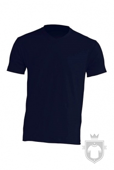 Camisetas JHK Urban V color Navy :: Ref: NY Camisetas JHK Urban V color Navy :: Ref: NY