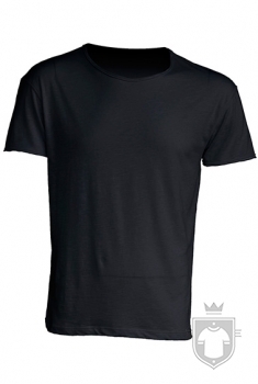 Camisetas JHK Urban Slub color Black :: Ref: BK Camisetas JHK Urban Slub color Black :: Ref: BK