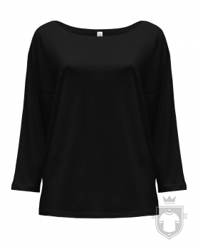 Camisetas JHK Maldivas W color Black :: Ref: BK Camisetas JHK Maldivas W color Black :: Ref: BK