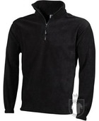 Chaquetas JN Half zip fleece color Dark grey :: Ref: dark-grey Chaquetas JN Half zip fleece color Dark grey :: Ref: dark-grey