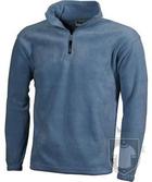 Chaquetas JN Half zip fleece color Light blue :: Ref: light-blue Chaquetas JN Half zip fleece color Light blue :: Ref: light-blue
