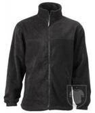 Chaquetas JN Full zip fleece tallas grandes color Black :: Ref: black Chaquetas JN Full zip fleece tallas grandes color Black :: Ref: black