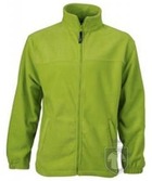 Chaquetas JN Full zip fleece tallas grandes color Lime green :: Ref: lime-green Chaquetas JN Full zip fleece tallas grandes color Lime green :: Ref: lime-green