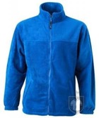 Chaquetas JN Full zip fleece tallas grandes color Royal :: Ref: royal Chaquetas JN Full zip fleece tallas grandes color Royal :: Ref: royal