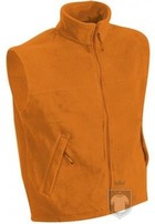 Chalecos JN Fleece vest color Orange :: Ref: orange Chalecos JN Fleece vest color Orange :: Ref: orange