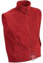 Chalecos JN Fleece vest color Red :: Ref: red Chalecos JN Fleece vest color Red :: Ref: red