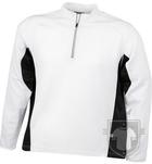 Camisetas JN Manga larga m color White - Black :: Ref: white-black Camisetas JN Manga larga m color White - Black :: Ref: white-black