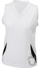 Camisetas JN Tirantes w color White - Black :: Ref: white-black Camisetas JN Tirantes w color White - Black :: Ref: white-black