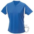 Camisetas JN Manga corta w color Royal - White :: Ref: royal-white Camisetas JN Manga corta w color Royal - White :: Ref: royal-white