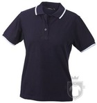 Polos JN Tipping w color Navy - White :: Ref: navy-white Polos JN Tipping w color Navy - White :: Ref: navy-white