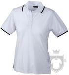 Polos JN Tipping w color White - Navy :: Ref: white-navy Polos JN Tipping w color White - Navy :: Ref: white-navy