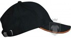 Gorras Kariban Orlando color Black - Orange :: Ref: black-orange Gorras Kariban Orlando color Black - Orange :: Ref: black-orange