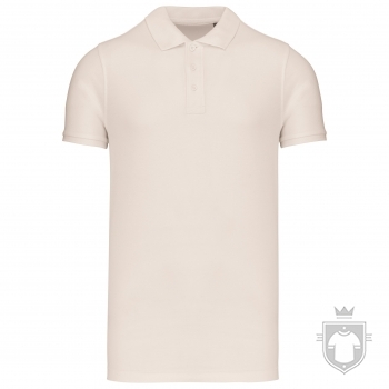 Polos Kariban Piqué Orgánico color :: Ref: cream Polos Kariban Piqué Orgánico color :: Ref: cream