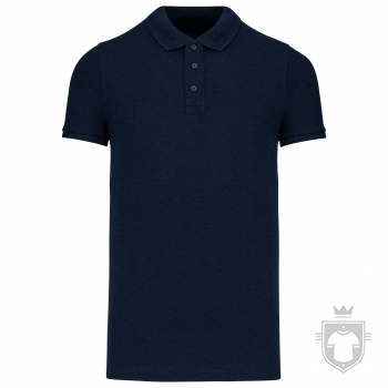 Polos Kariban Piqué Orgánico color :: Ref: french-navy-heather Polos Kariban Piqué Orgánico color :: Ref: french-navy-heather