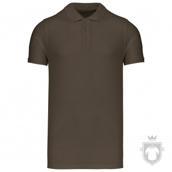 Polos Kariban Piqué Orgánico color :: Ref: mossy-green Polos Kariban Piqué Orgánico color :: Ref: mossy-green