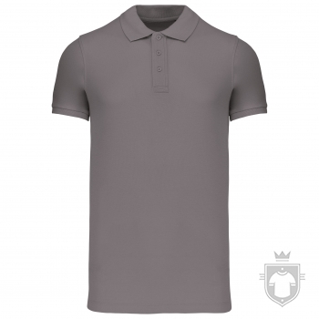 Polos Kariban Piqué Orgánico color Storm Grey :: Ref: storm-grey Polos Kariban Piqué Orgánico color Storm Grey :: Ref: storm-grey