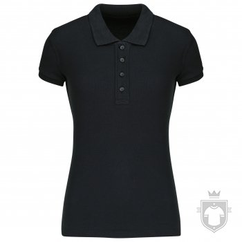 Polos Kariban Piqué Orgánico W color Black :: Ref: black Polos Kariban Piqué Orgánico W color Black :: Ref: black