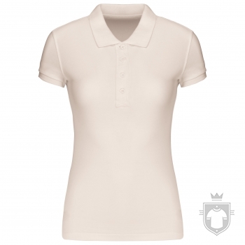 Polos Kariban Piqué Orgánico W color :: Ref: cream Polos Kariban Piqué Orgánico W color :: Ref: cream