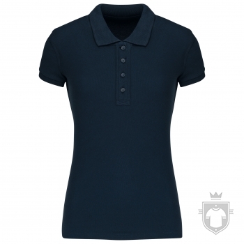 Polos Kariban Piqué Orgánico W color Navy :: Ref: navy Polos Kariban Piqué Orgánico W color Navy :: Ref: navy
