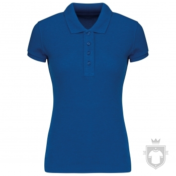 Polos Kariban Piqué Orgánico W color :: Ref: ocean-blue-heather Polos Kariban Piqué Orgánico W color :: Ref: ocean-blue-heather