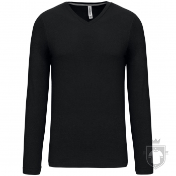 Camisetas Kariban Cuello pico ML color Black :: Ref: black Camisetas Kariban Cuello pico ML color Black :: Ref: black