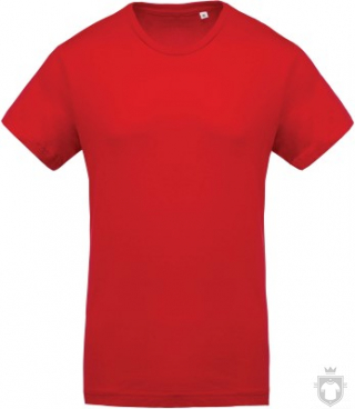 Camisetas Kariban Orgánica K371 color red :: Ref: red Camisetas Kariban Orgánica K371 color red :: Ref: red