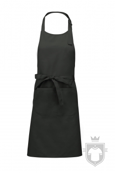 Delantales Kariban sommelier color Grey Dark :: Ref: dark-grey Delantales Kariban sommelier color Grey Dark :: Ref: dark-grey