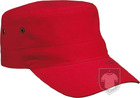 Gorras MB Gorra militar color Red :: Ref: red Gorras MB Gorra militar color Red :: Ref: red