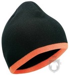 Gorras MB Beanie color Black - Orange :: Ref: black-orange Gorras MB Beanie color Black - Orange :: Ref: black-orange
