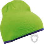Gorras MB Beanie color Lime green - Royal :: Ref: lime-green-royal Gorras MB Beanie color Lime green - Royal :: Ref: lime-green-royal