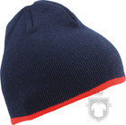 Gorras MB Beanie color Navy - Red :: Ref: navy-red Gorras MB Beanie color Navy - Red :: Ref: navy-red