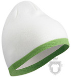 Gorras MB Beanie color White - Lime green :: Ref: white-lime-green Gorras MB Beanie color White - Lime green :: Ref: white-lime-green