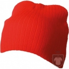 Gorras MB Knitted Rib Beanie color Red :: Ref: red Gorras MB Knitted Rib Beanie color Red :: Ref: red
