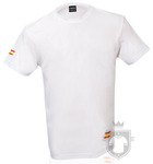Camisetas MK Tecnica Bandera color White :: Ref: 01 Camisetas MK Tecnica Bandera color White :: Ref: 01
