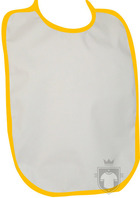 Baberos RTN Tena babero algodon color White - Egg :: Ref: 123 Baberos RTN Tena babero algodon color White - Egg :: Ref: 123