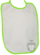 Baberos RTN Tena babero algodon color Green :: Ref: 354 Baberos RTN Tena babero algodon color Green :: Ref: 354
