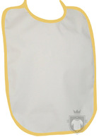 Baberos RTN Tena babero algodon color White - Beige :: Ref: 721 Baberos RTN Tena babero algodon color White - Beige :: Ref: 721