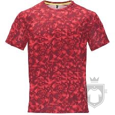 Camisetas Roly Assen color Pixel Rojo :: Ref: 194 Camisetas Roly Assen color Pixel Rojo :: Ref: 194