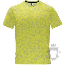 Camisetas Roly Assen color Pixel Amarillo Fluor :: Ref: 195 Camisetas Roly Assen color Pixel Amarillo Fluor :: Ref: 195