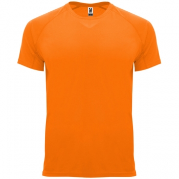 Camisetas Roly Bahrain color Orange Fluor :: Ref: 223 Camisetas Roly Bahrain color Orange Fluor :: Ref: 223
