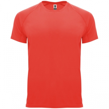 Camisetas Roly Bahrain color Fluor Coral :: Ref: 234 Camisetas Roly Bahrain color Fluor Coral :: Ref: 234
