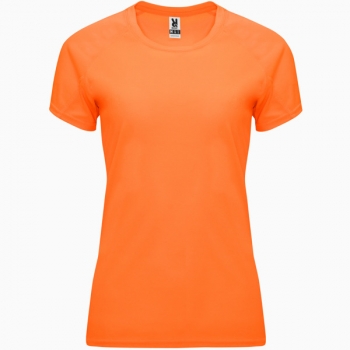 Camisetas Roly Bahrain W color Orange Fluor :: Ref: 223 Camisetas Roly Bahrain W color Orange Fluor :: Ref: 223