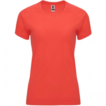 Camisetas Roly Bahrain W color Fluor Coral :: Ref: 234 Camisetas Roly Bahrain W color Fluor Coral :: Ref: 234