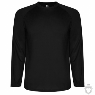 Camisetas Roly Montecarlo ML color Black :: Ref: 02 Camisetas Roly Montecarlo ML color Black :: Ref: 02