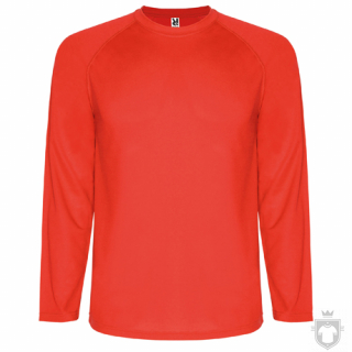 Camisetas Roly Montecarlo ML Kids color Red :: Ref: 60 Camisetas Roly Montecarlo ML Kids color Red :: Ref: 60