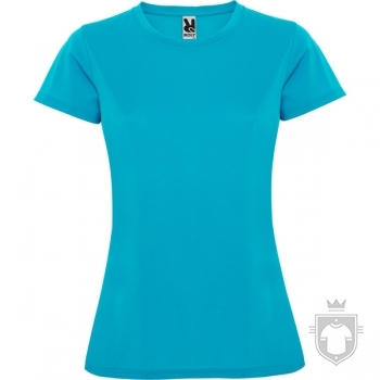 Camisetas Roly Montecarlo W color Turquoise :: Ref: 12 Camisetas Roly Montecarlo W color Turquoise :: Ref: 12
