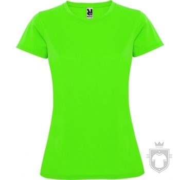 Camisetas Roly Montecarlo W color lime :: Ref: 225 Camisetas Roly Montecarlo W color lime :: Ref: 225