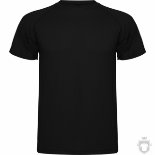 Camisetas Roly Montecarlo Tallas Grandes color Black :: Ref: 02 Camisetas Roly Montecarlo Tallas Grandes color Black :: Ref: 02