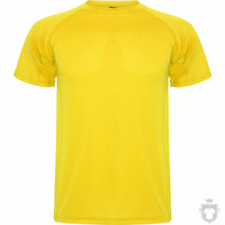 Camisetas Roly Montecarlo K color Yellow :: Ref: 03 Camisetas Roly Montecarlo K color Yellow :: Ref: 03